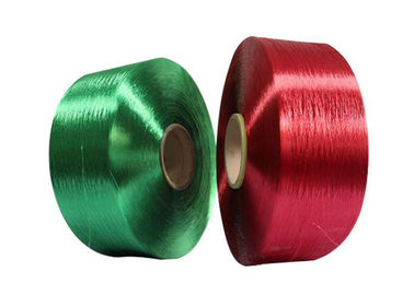 中国 完全延伸糸のドープ塗料はポリエステル ヤーン50D/24Fの編む編むことのためのポリエステル フィラメント ヤーンを染めました サプライヤー