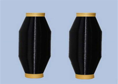 中国 ブラック 20Dカスタマイズされる安定したドープ塗料によって染められるヤーン ポリエステル単繊維 サプライヤー