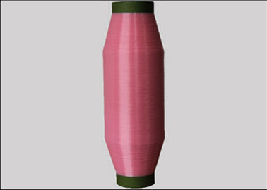 中国 高い粘着性のピンク ポリエステル単繊維の糸のドープ塗料は80D ISOの9001:2000を染めました サプライヤー