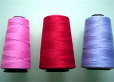 中国 染められた多彩な100%のポリエステル縫う糸ヤーン40/2のミシンのためのポリエステル糸 サプライヤー