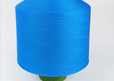 中国 ナイロン6ヤーン、編むことのための青いPA 6 100D/36Fナイロン十分に引かれたヤーン サプライヤー