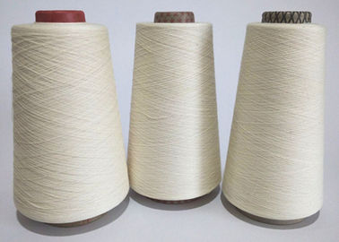 中国 リングは編み、編むことのための未加工白く純粋な綿の糸21s/2を回しました サプライヤー