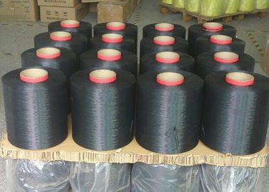 中国 染められた高い粘着性ポリエステル ヤーン3000Dの正常な収縮産業ポリエステルは編まれるのためのヤーンを回しました サプライヤー