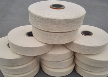 中国 開放端ヤーン タオル材料16Sの未加工白は綿の糸の環境友好的リサイクルしました サプライヤー