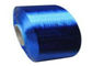青い高力色完全で鈍いポリエステル ヤーン リングによって回される100D/72F AAの等級 サプライヤー