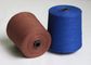 編む仕事の手袋のための開放端100%とかされた着色されたパターン純粋な綿の糸20S 30S サプライヤー