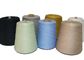 高い等級編むことのためのさまざまな色100%の純粋な綿の糸のカスタマイズされたねじれ サプライヤー