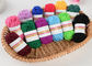 編む手ODMのための分類された色DIYの球100%のアクリルのかぎ針編みヤーン サプライヤー