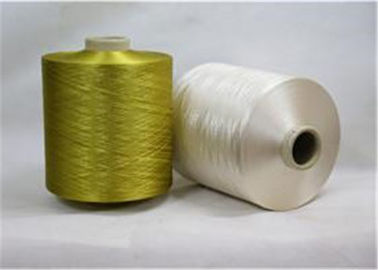 中国 通気性の縫う加工糸を描きますポリエステル ヤーン、200D/144Fポリエステルによって染められるヤーン サプライヤー
