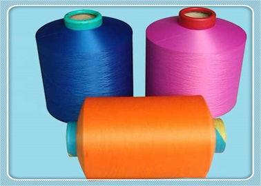 中国 着色されたポリエステル ドープ塗料は編む手袋/ソックスのためのヤーン100D/48Fを染めました サプライヤー