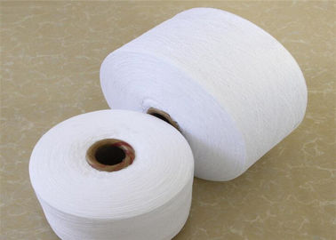 中国 柔らかい格子表面タオルのための健康で柔らかく白く自然で純粋な綿の糸10S サプライヤー