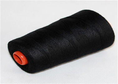 中国 編む生地または衣服のためのリサイクルされた黒によって回されるポリエステル ヤーンの高い粘着性 サプライヤー