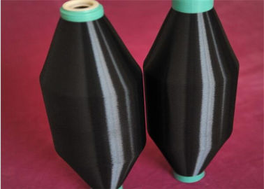 中国 高い粘着性100%のナイロン単繊維ヤーン技術的なヤーン50Dの黒色 サプライヤー