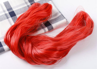 中国 赤い色のEcoの友好的な0.15mm高い粘着性のナイロン ヤーンによって染められる釣り糸手で サプライヤー